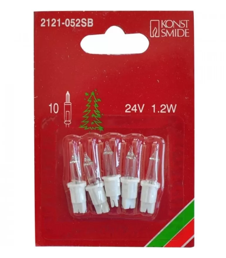 Online 5 Ampoules De Rechange 24V, 1,2W Pour Guirlande De Noël 10 Lampes Ampoules Guirlandes De Rechange