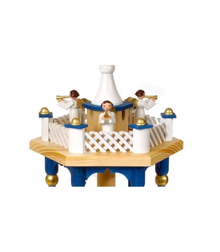 Store Ange De Rechange Couleur Blanc Pour Pyramide A Etages Pièces De Rechanges Pour Pyramides Et Carillons