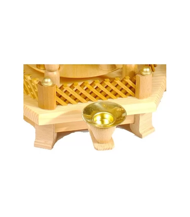 Hot Barriere De Rechange Couleur Bois Pour Pyramide A Etages 84 Mm Pièces De Rechanges Pour Pyramides Et Carillons