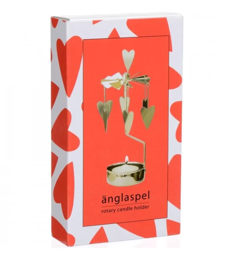 Shop Bougeoir Carrousel Coeurs Saint-Valentin Bougeoirs Carrousels Photophore De Noël