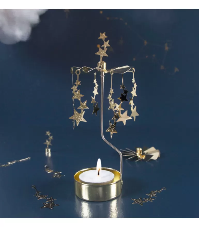 Best Bougeoir Carrousel Nuit Etoilee Bougeoirs Carrousels Photophore De Noël
