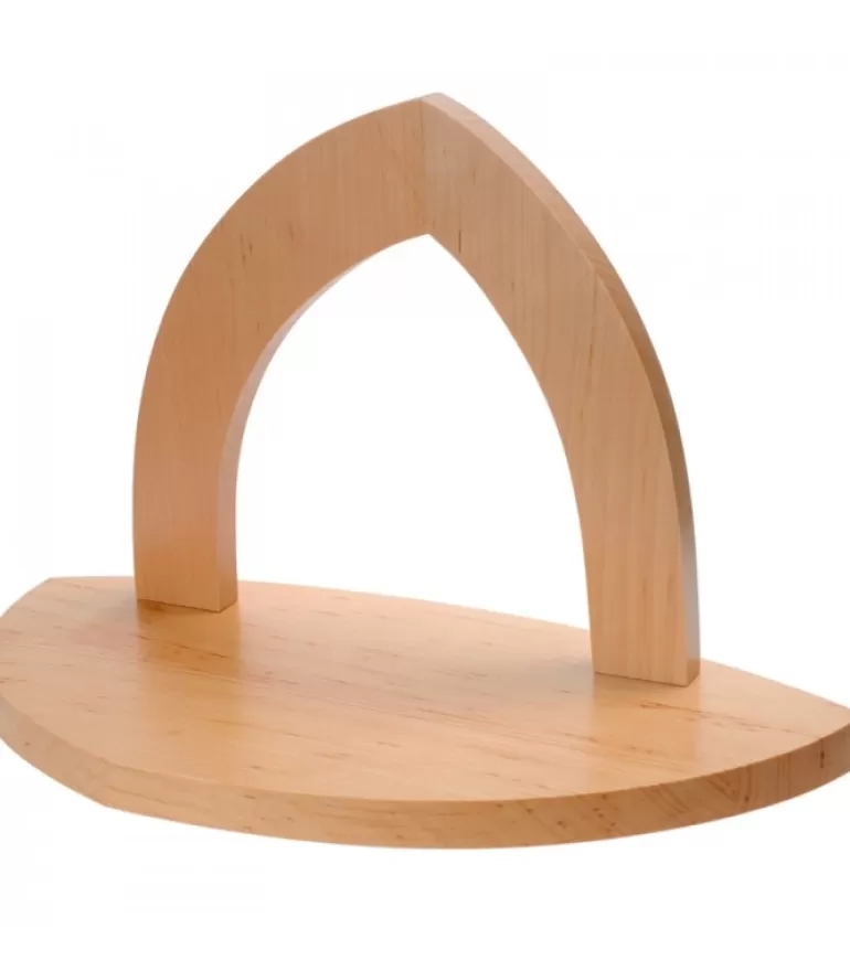 Outlet Crèche De Noël Vide A Fabriquer En Bois, 20 Cm Crèche De Noël En Bois