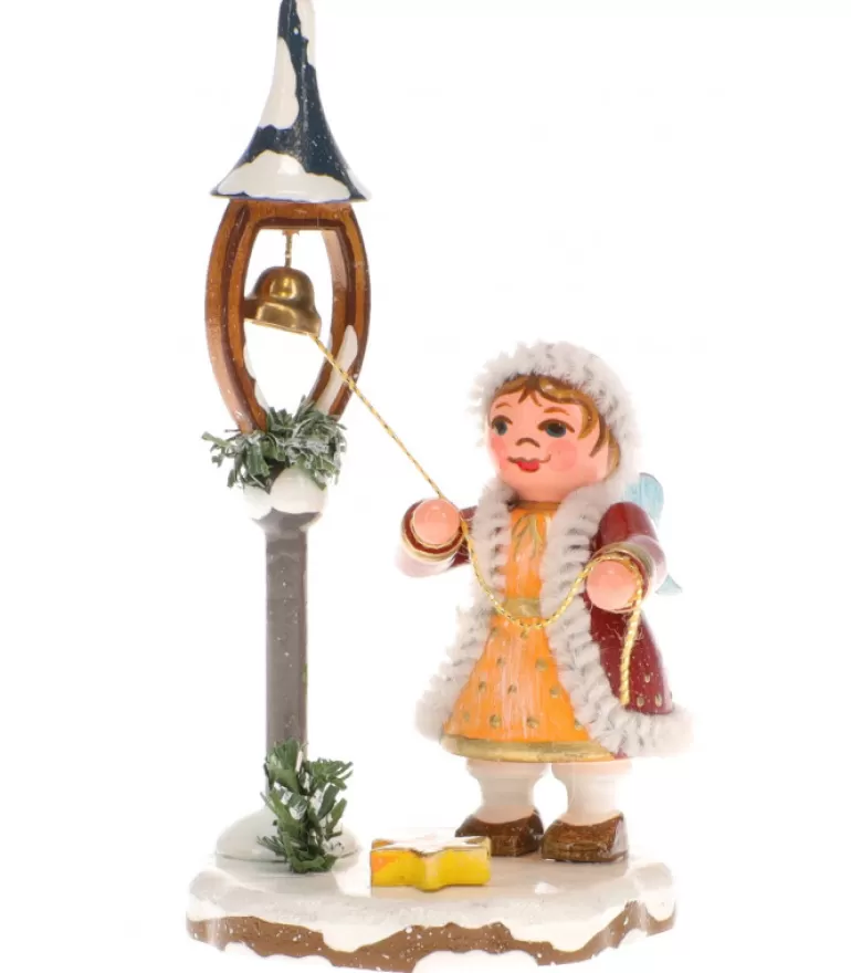 Sale Fillette Et La Clochette De Noël - Village De Noël Miniature Village De Noël Miniature