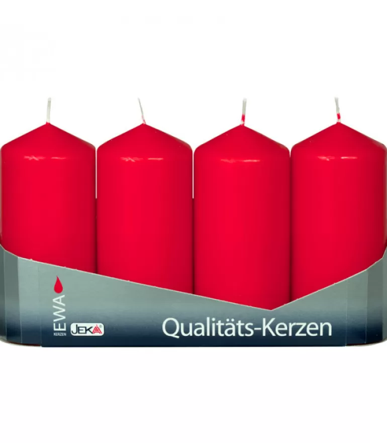 Discount Grosses Bougies Rouges De L'Avent 10 Cm Bougies De L'Avent