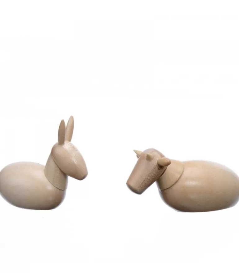 Best Sale L'Ane Et Le Boeuf, Animaux De La Crèche De Noël, 6 Cm Personnages De Crèche De Noël