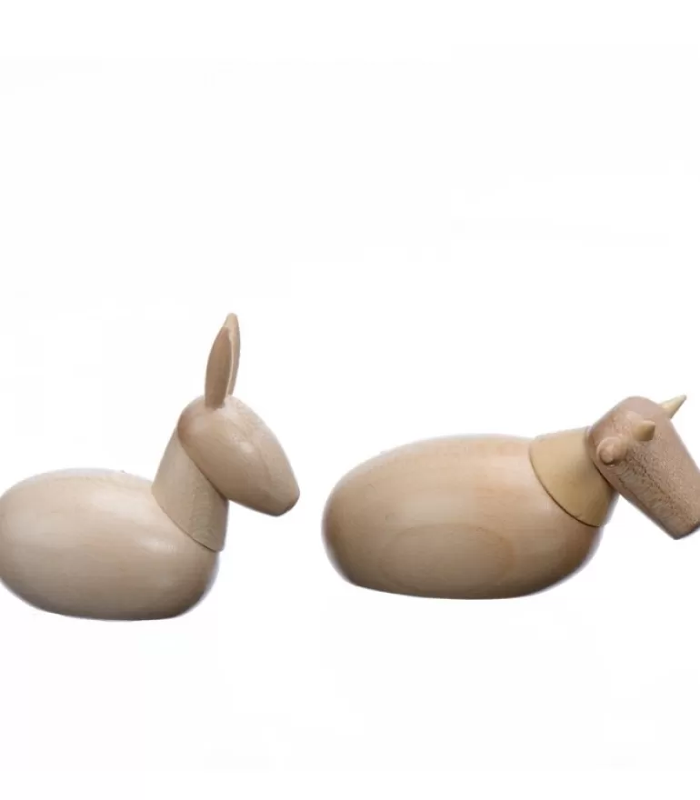 Best Sale L'Ane Et Le Boeuf, Animaux De La Crèche De Noël, 6 Cm Personnages De Crèche De Noël