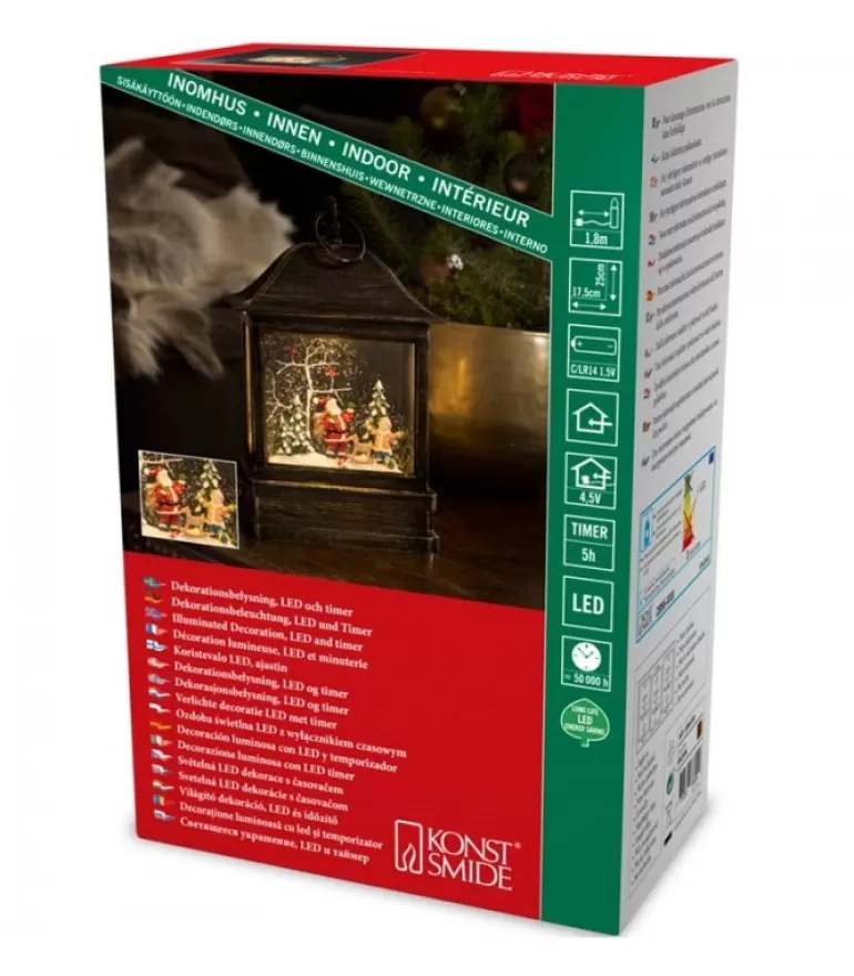 lanterne_pre_nol_sous_l_neige_avec_enfant__cm_3.webp Store Lanterne Père Noël Sous LÀ Neige Avec Enfant, 25 Cm Lanternes De Noël À Neige