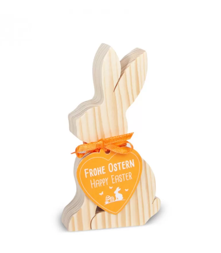 Sale Lapin En Bois Naturel, 10 Cm Lapins En Bois De Paques