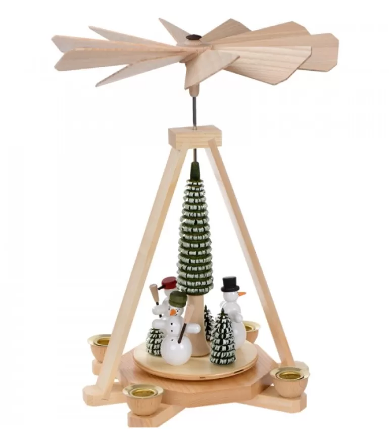 Cheap Manège De Noël En Bois Bonhommes De Neige Manèges De Noël