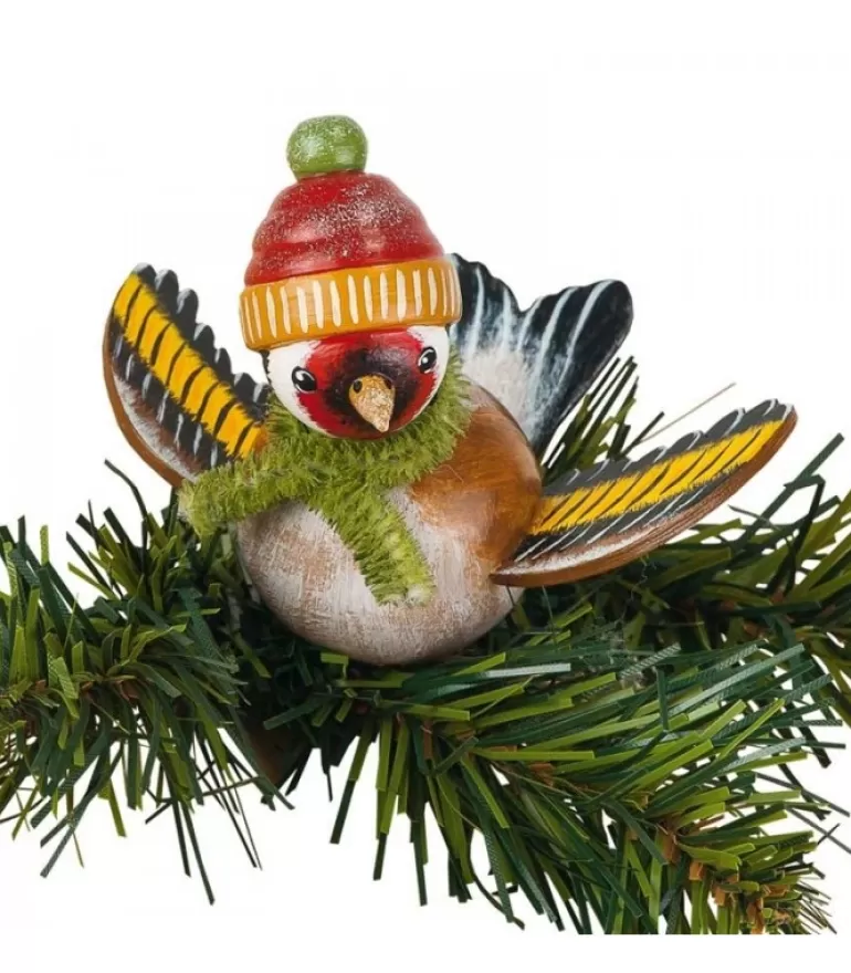 Clearance Oiseau Décoratif A Clipser, Chardonneret Oiseau Décoratif