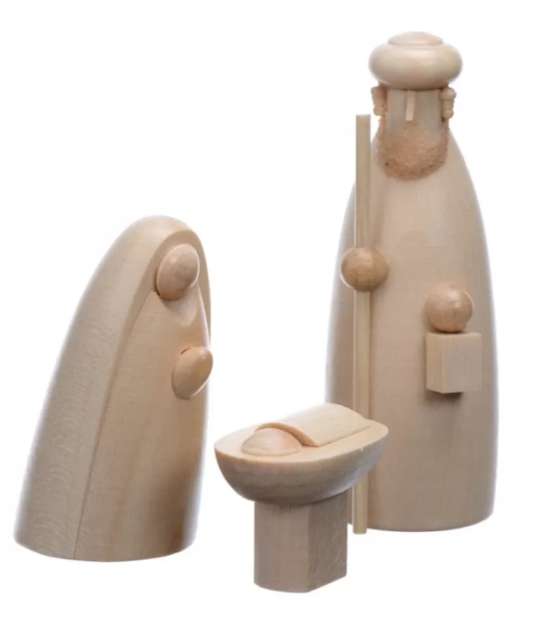 Clearance Petit Jesus, Joseph, Marie Pour Crèche De Noël, 6 Cm Personnages De Crèche De Noël