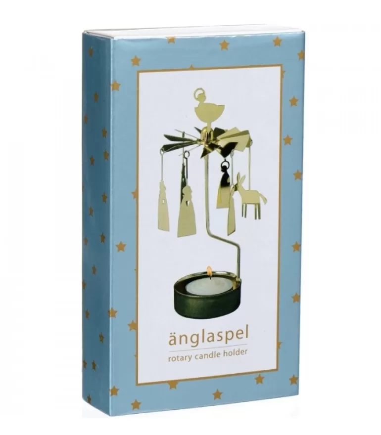 Shop Photophore De Noël Crèche Dore Bougeoirs Carrousels Photophore De Noël