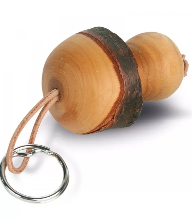 Clearance Porte-Clés Champignon, Grand Modele Porte-Clés En Bois