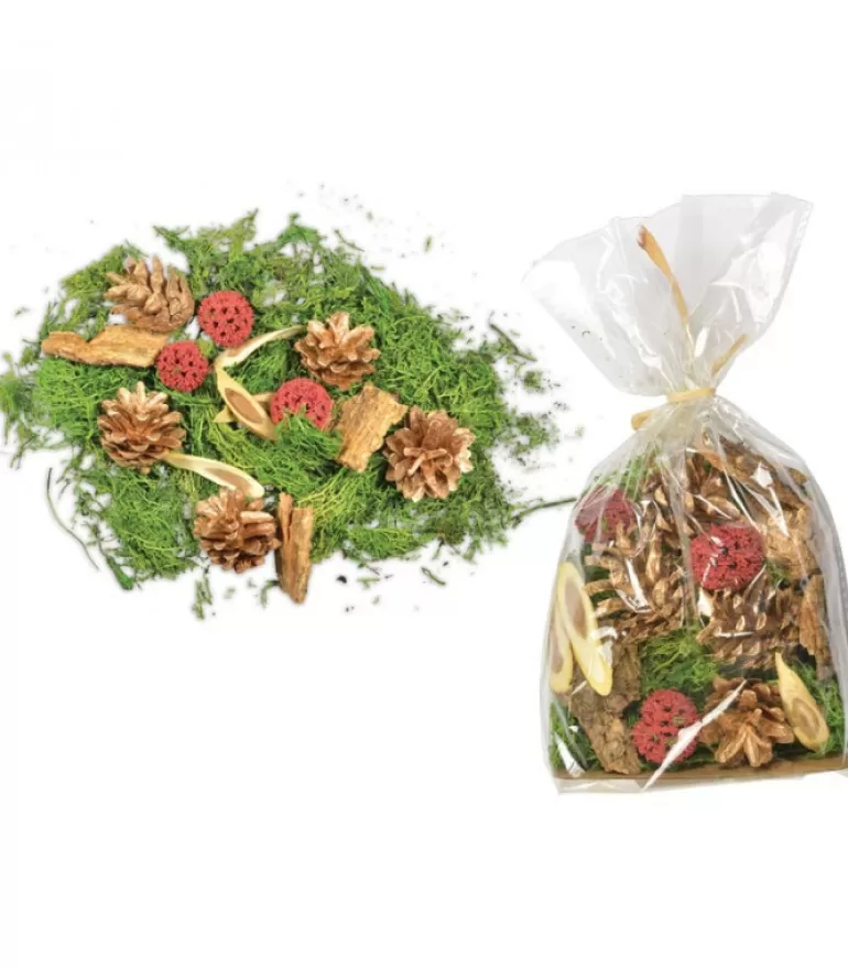 New Pot Pourri Melange Pomme De Pin, Mousse, Foret, 80 G Pot Pourri Senteurs Noël