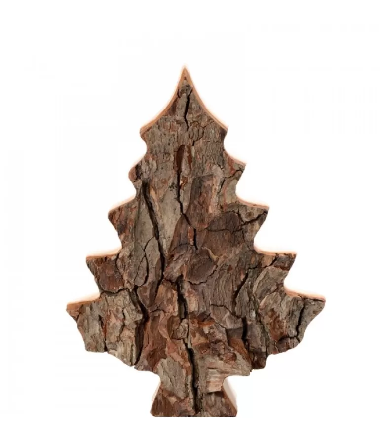 Hot Sapin En Bois Déco En Ecorce 15 Cm Sapins En Bois