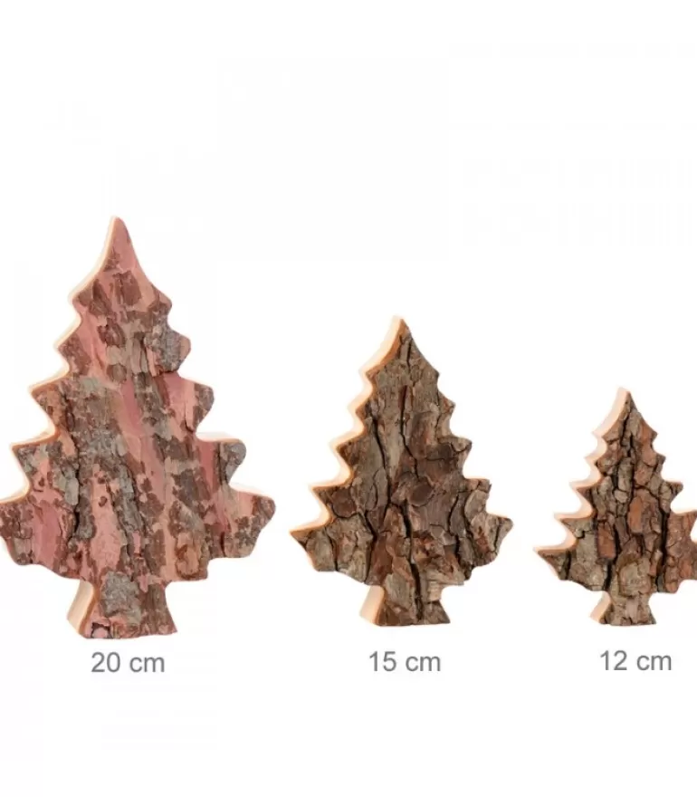 Clearance Sapin En Bois Déco En Ecorce 12 Cm Sapins En Bois