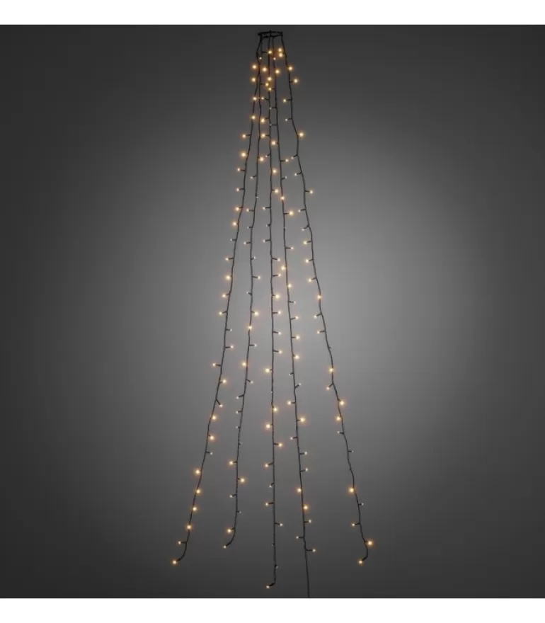 Best Sale Voile Guirlande Pour Sapin De Noël, 250 Diodes Led Guirlandes Lumineuses Sapin